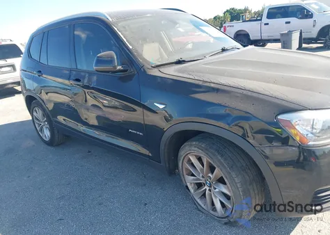 2015 BMW X3 Sdrive28I z USA, uszkodzony, nr VIN 5UXWZ7C59F0M82667